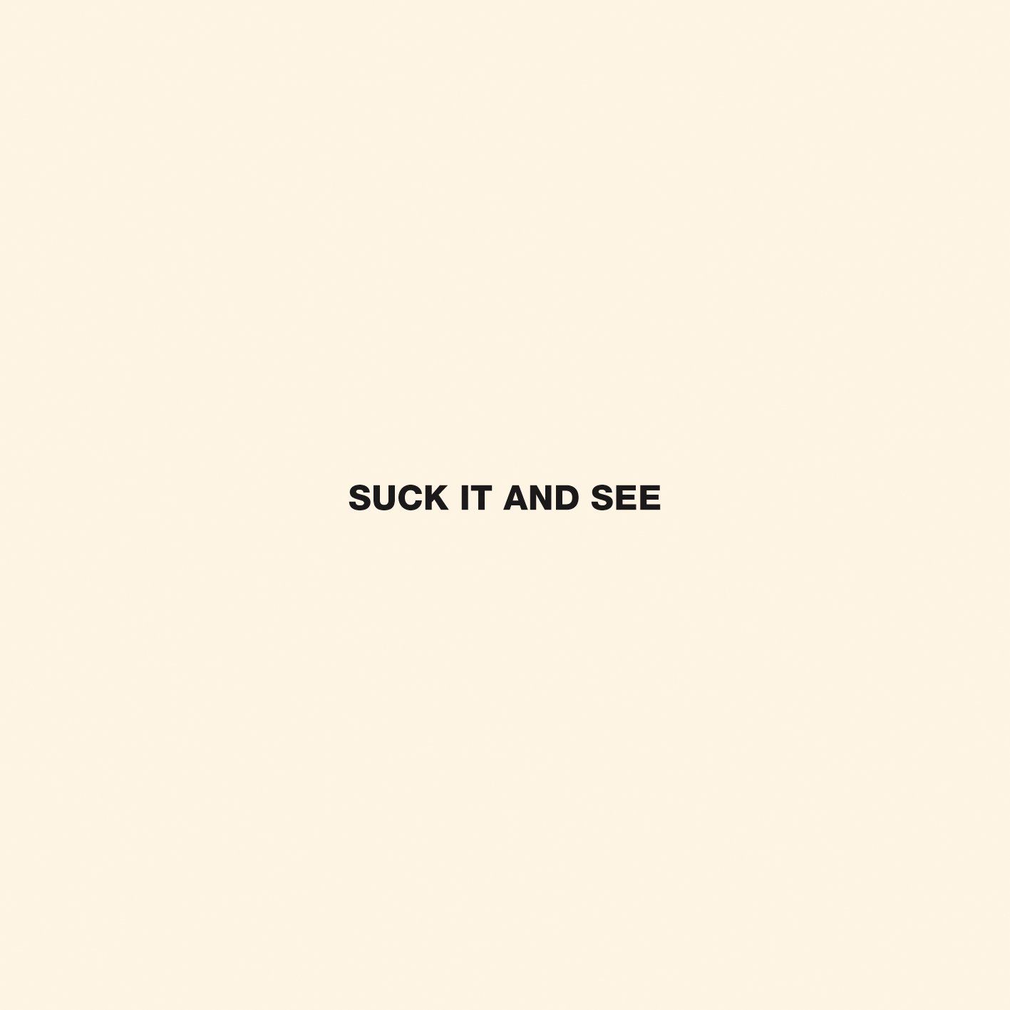 Albumcover: Suck it and see